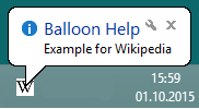 Balloon Help on Windows 8.1